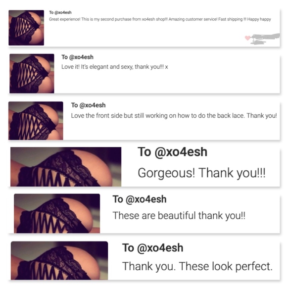 High Waist Lace Up Panties Booty Shorts - Picture 9 of 17